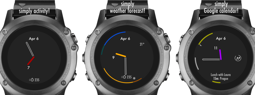 Simply analogue! Calendar & Weather Forecast · Screenshot 0