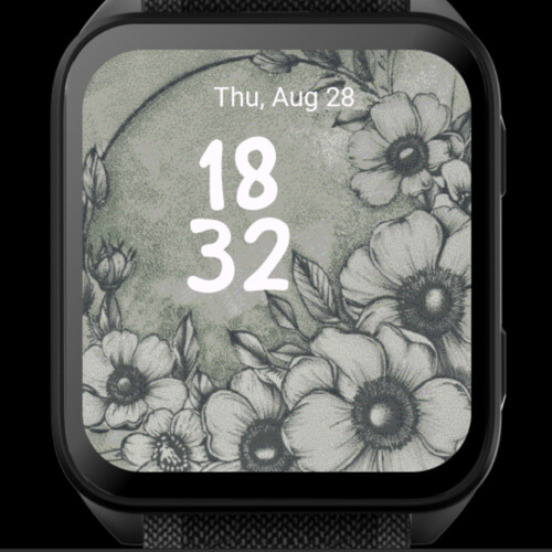 Black and White Elegance – Floral · Screenshot 1