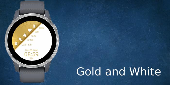 Gold and White · Screenshot 0
