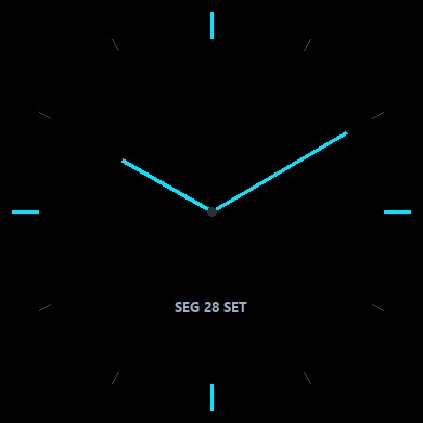 Strider Chrono Pro: Sports Analog Watch Face · Screenshot 4