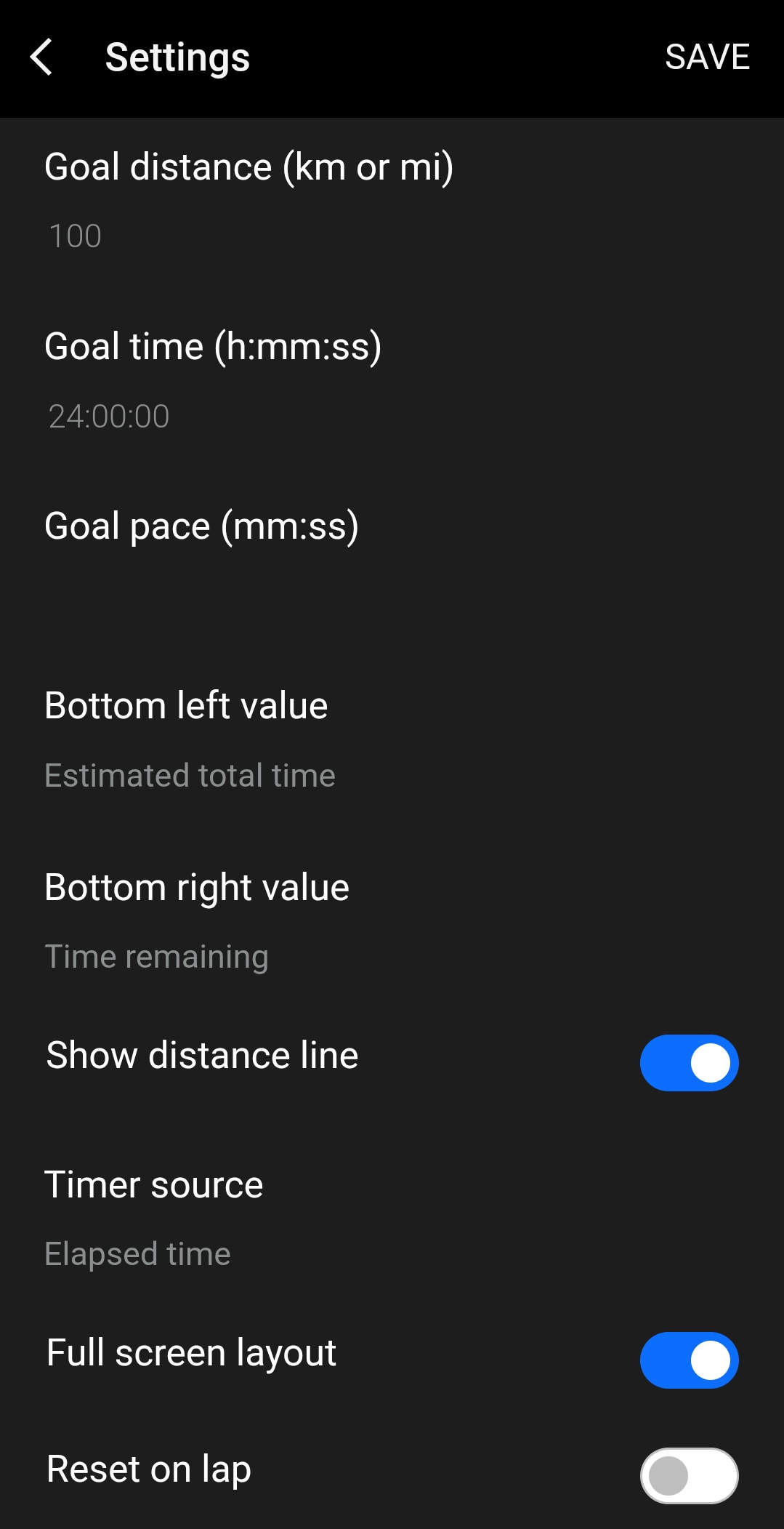 PaceGhost - Virtual Pace Partner · Screenshot 2