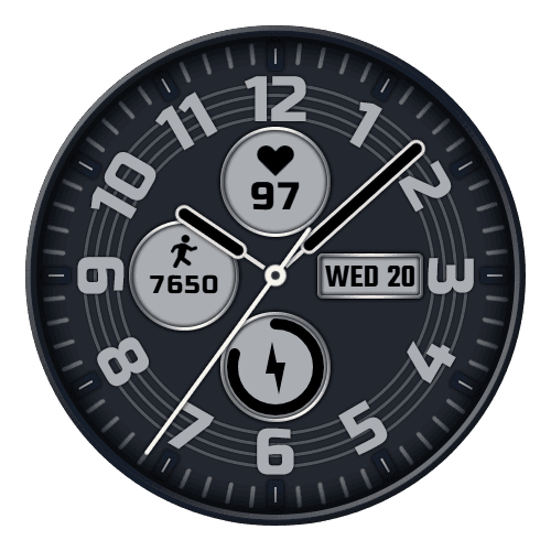 Chrono - CUSTOMIZABLE WIDGETS AND WATCH HANDS · Screenshot 4