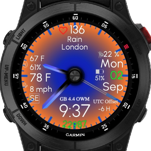 Gradient Blue - OWM Weather · Screenshot 2