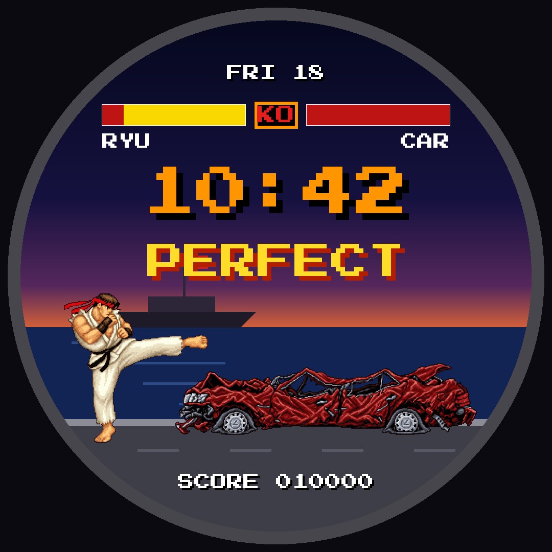 STREET FIGHTER II Bonus Stage · Screenshot 1