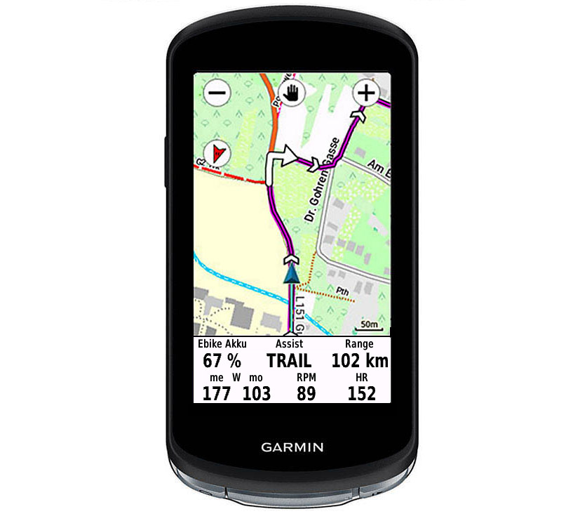 Ebike MapFields screenshot 1