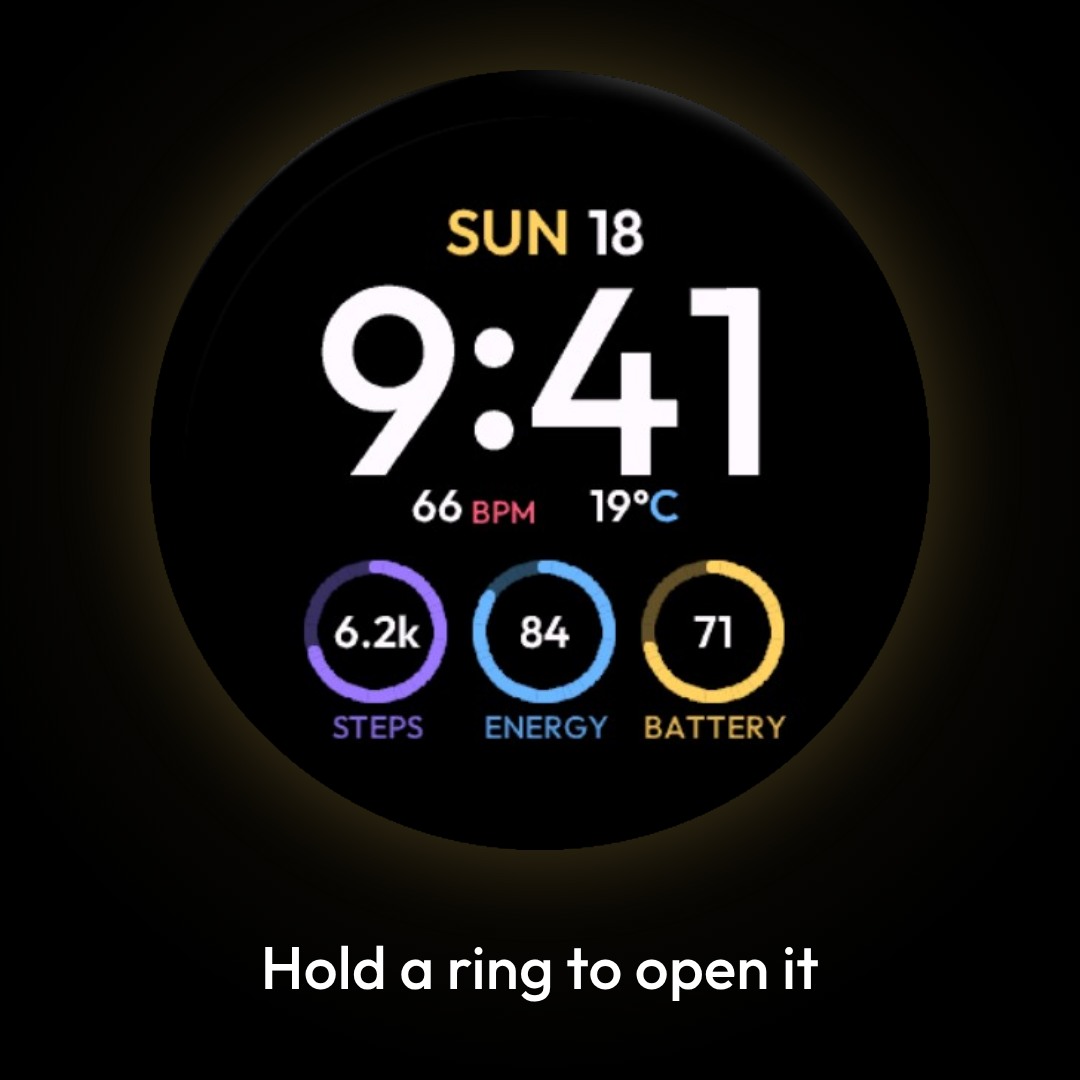 Clean Rings: Activity & Body Battery · Screenshot 2