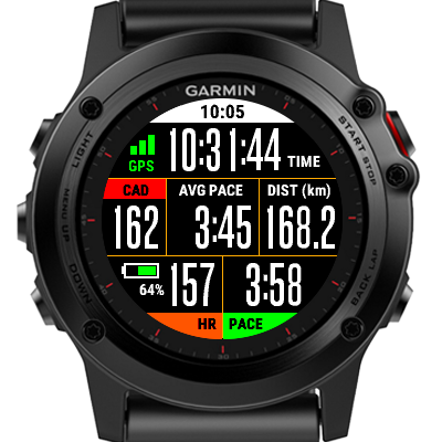 Runner Window ver 2.0 ( Lap Pace added) screenshot 1