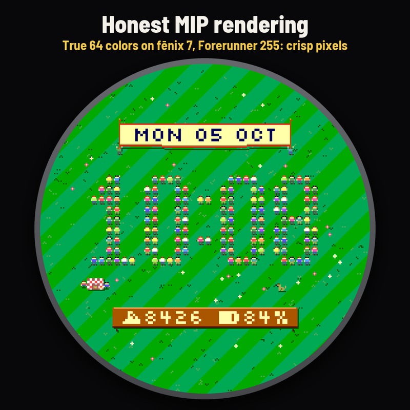 Astra Flashmob Pro – 像素人群 动态表盘 · Screenshot 4