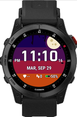 Bat Swarm Halloween Watch Face · Screenshot 0