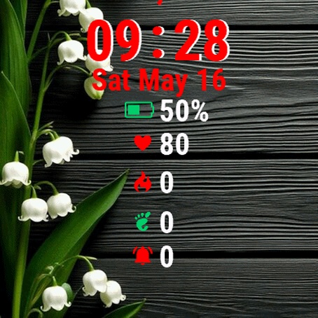 White Flowers Background · Screenshot 1