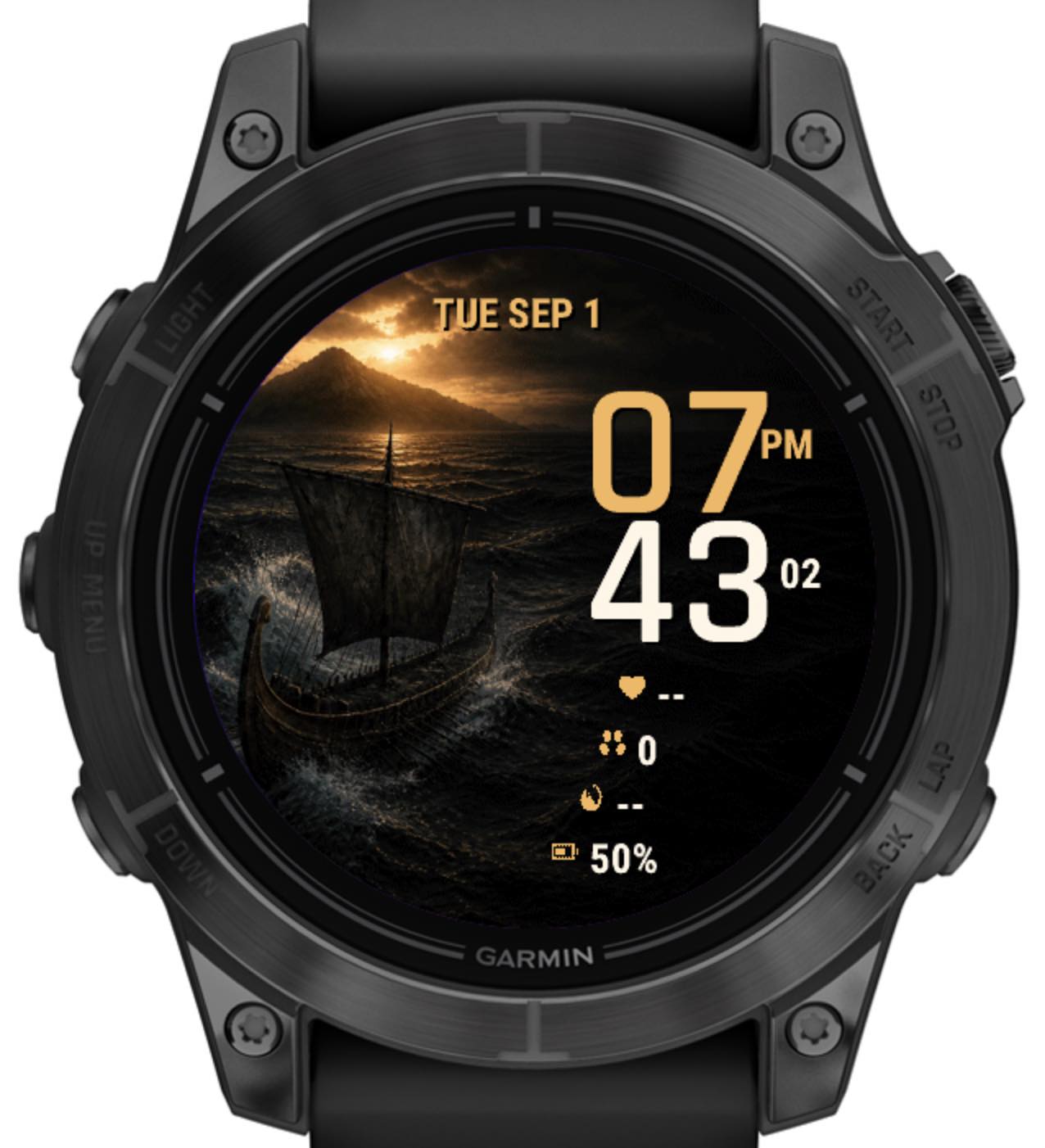 Odyssey-themed watch face · Screenshot 1