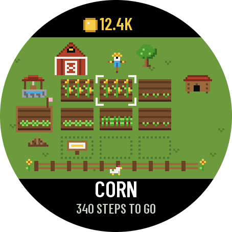 Steps and Seeds: Walking Farm Game · Screenshot 0