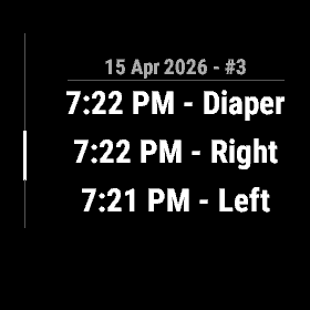 Baby Routine Tracker · Screenshot 4