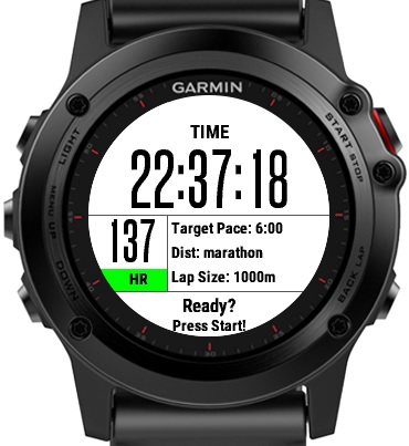 Peter's Pacer (The App) · Screenshot 1