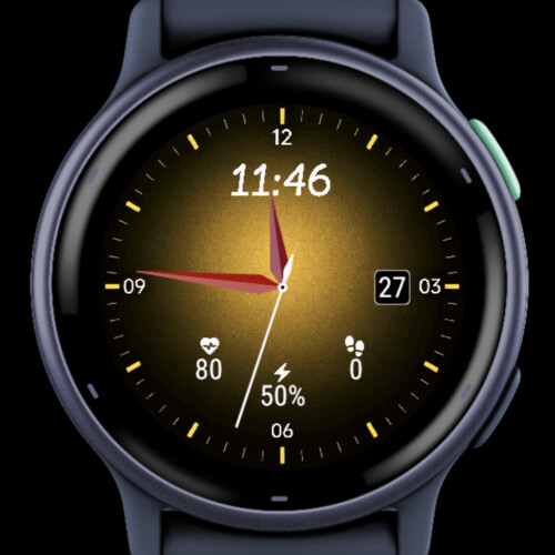 Yellow Analog Glow · Screenshot 0