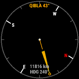Qibla Compass · Screenshot 1