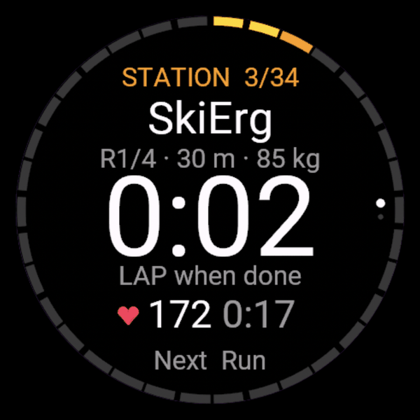 ROXER: HYROX Training · Screenshot 2