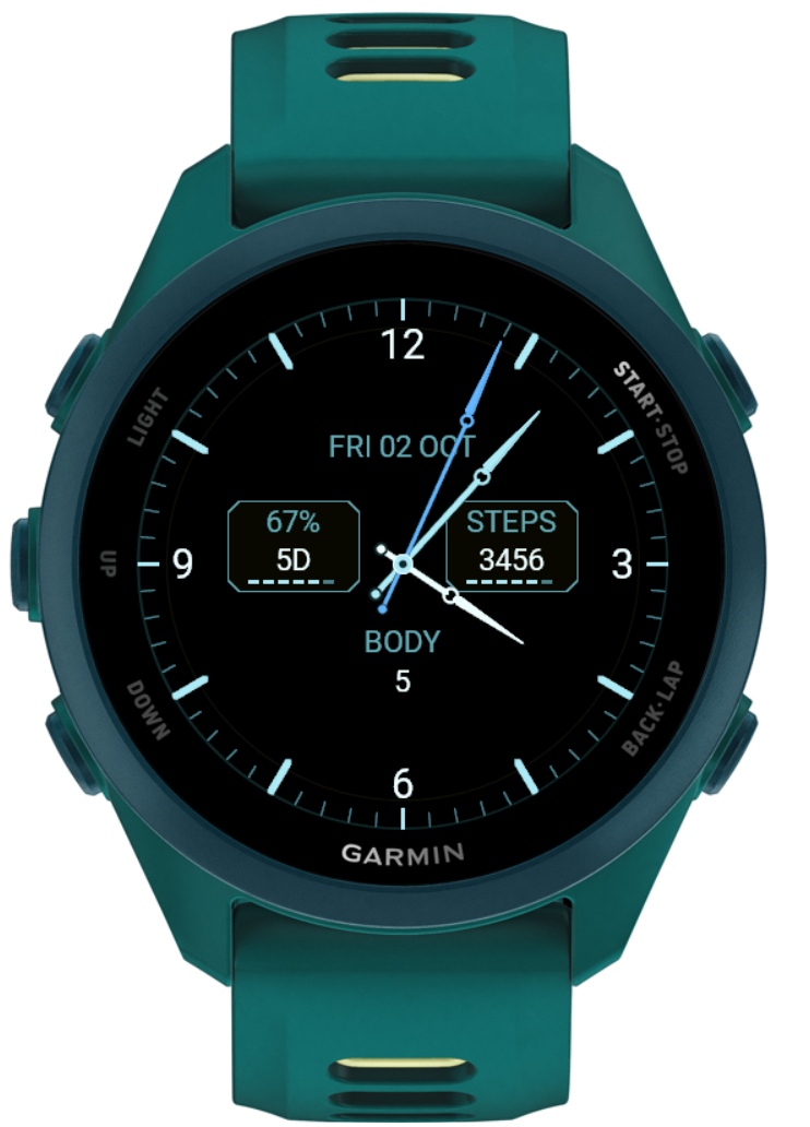 N13 Legacy - Heritage Analog Data Watch Face · Screenshot 4