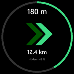 MyBikeSessions Bike Navigation · Screenshot 1