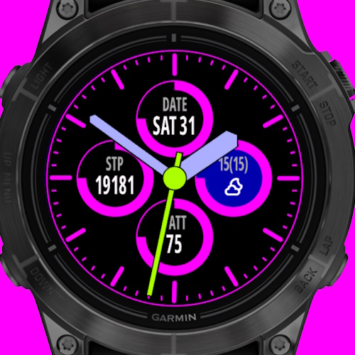 Hodinky Analog Circles · Screenshot 2