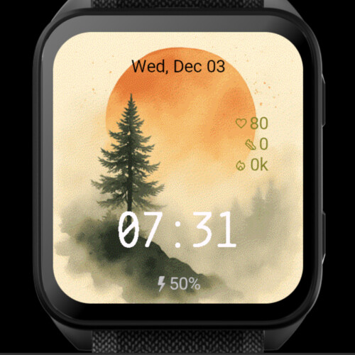 Sunset Mist Forest · Screenshot 0