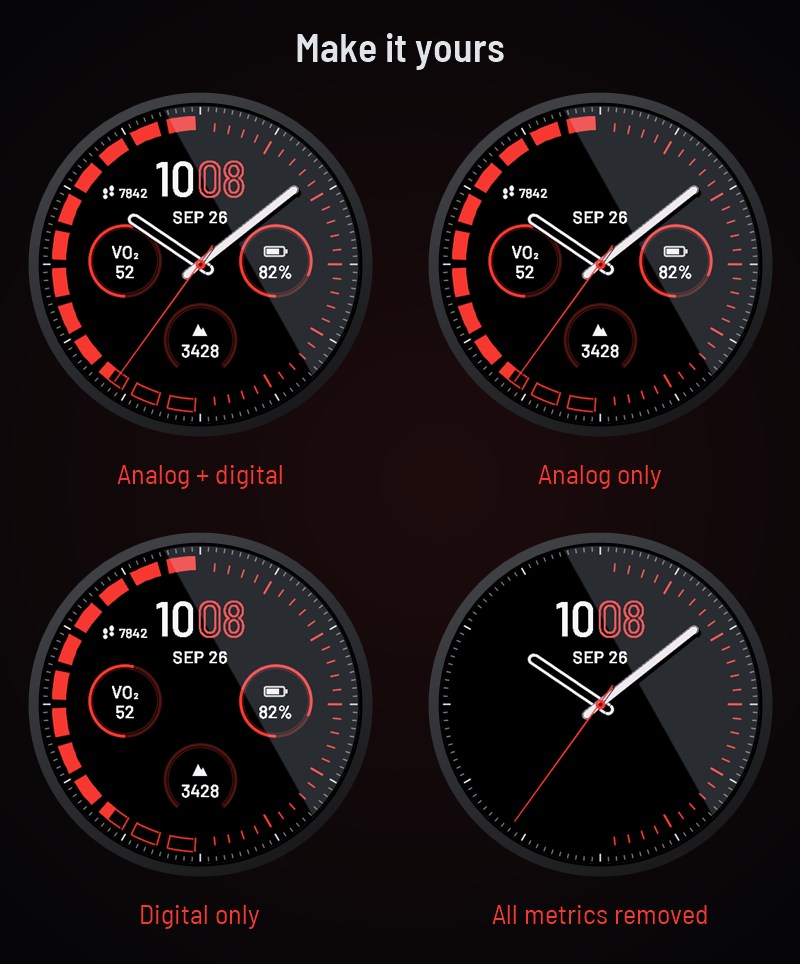 Apex - Outdoor Performance Watch Face · Screenshot 2
