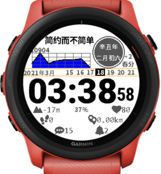简约数字表盘 · Screenshot 3