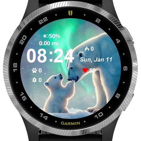 Polar Bear Her Cub · Screenshot 0