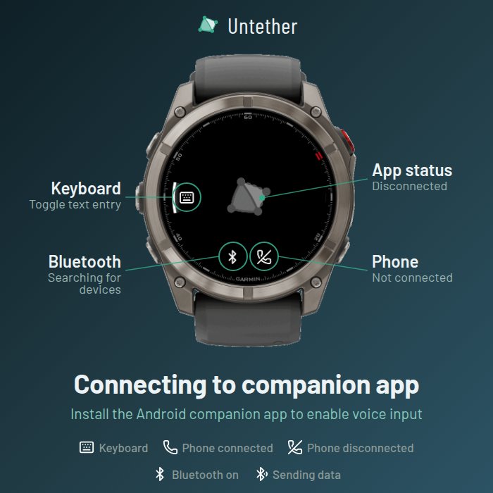 Untether Comms (Beta) - Voice Reply · Screenshot 1