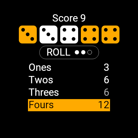 Yatzy Dice: Five Dice Game · Screenshot 0