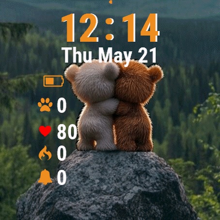 Teddy Bear Sitting Top Rock · Screenshot 0