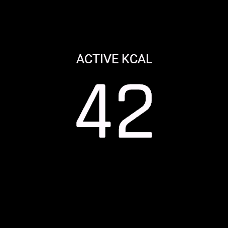 Active Calories · Screenshot 1