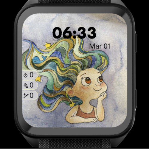 Starry Hair Dream Watercolor · Screenshot 1