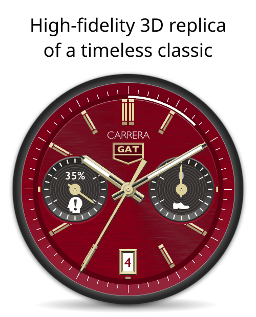 Carrera Custom, Compare to TAG Heuer Carrera · Screenshot 0