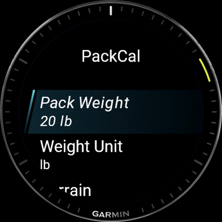 PackCal - 负重背心与背包卡路里 · Screenshot 2