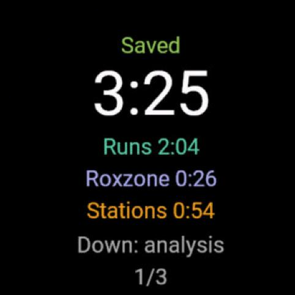 HiRace – Fitness Race Split Timer · Screenshot 3