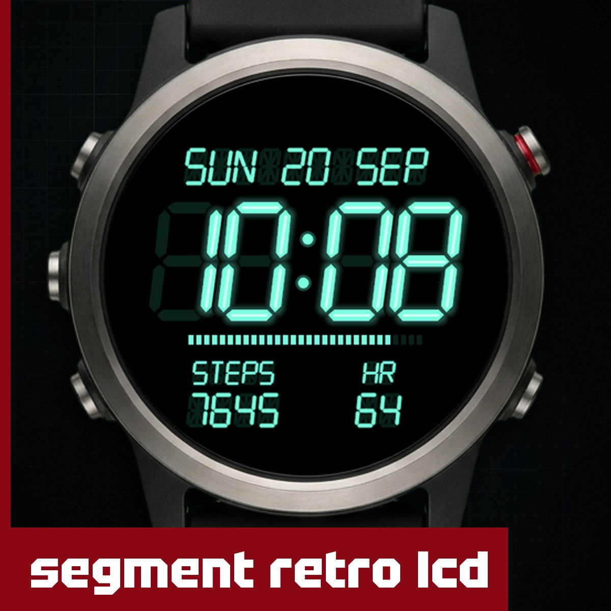 Segment Retro LCD · Screenshot 0