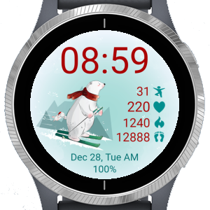 Winter - Ski Polar Bear · Screenshot 4
