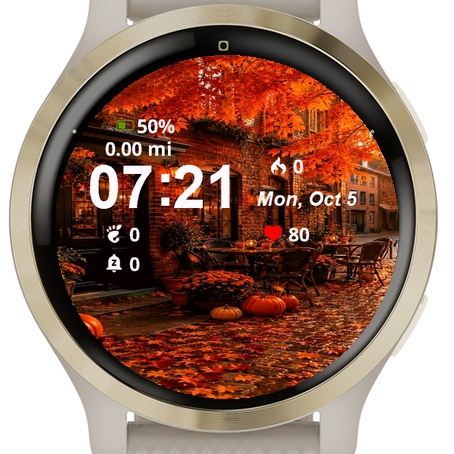 Autumn Scene Cobblestone · Screenshot 0