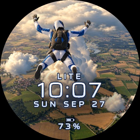Freefall Lite – Free Skydive Watch Face · Screenshot 1