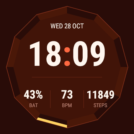 HOURSHIFT — Moving Hour AMOLED · Snímek obrazovky 2