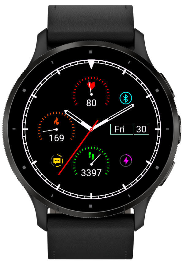 Simple Vital Dials – Classic Analog Health Tracker · Screenshot 1