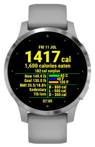Calorie Calculator · Screenshot 3