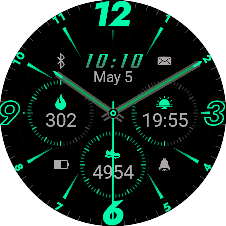 Defcon 2 Watch Face · Screenshot 0