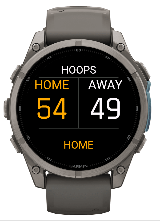 Basketball Scorekeeper · Screenshot 1