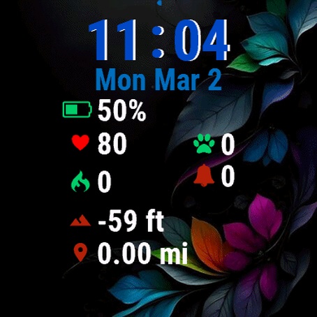 Colorful Leaves Flowers · Screenshot 1