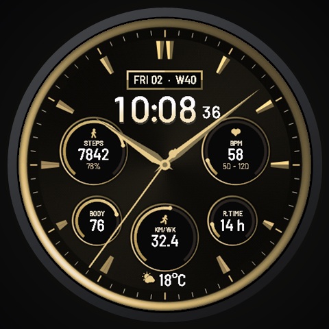 Boardroom - Luxury Executive Watch Face · Screenshot 0