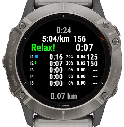 Live Pace Zone Analytics · Screenshot 0