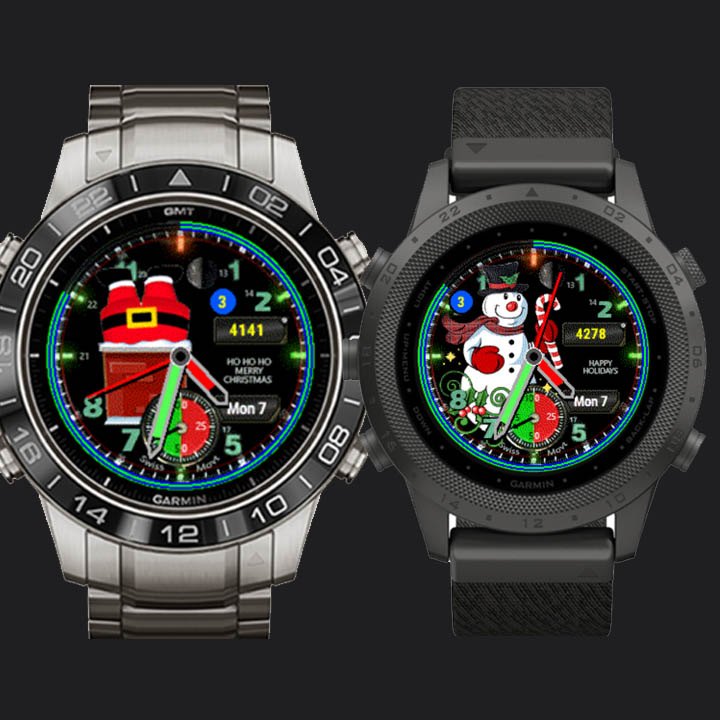 Christmas Analog Amoled Watch Collection · Screenshot 1