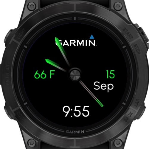 NA Custom Dive - Green (TRIAL VER Garmin Weather) · Screenshot 3